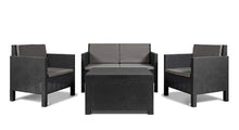 Toomax Set da Giardino in Polipropilene (Olimpia Set, 4 posti)
