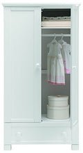 East Coast Montreal, armadio doppio, colore: bianco