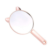 Weichuang - Specchio da viaggio portatile da viaggio per trucchi, specchio da viaggio portatile, strumento di bellezza per il trucco, specchio ingranditore per donna