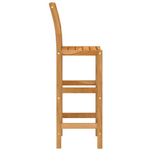 FAMIROSA Set da Bar da Giardino 5 pz in Legno Massello di Acacia-7849