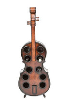 aubaho Scaffale per Vino Violoncello Legno portabottiglie Contrabbasso 135 cm