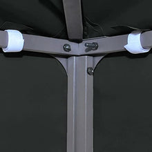 vidaXL Copertura Superiore per Gazebo a 2 Strati 310 g/m² 3x3 m Bianca
