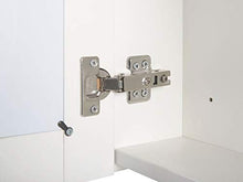 Beliani Moderno Armadietto a Muro da Bagno Nero a Specchio 88 x 40 x 35 cm Malaspina