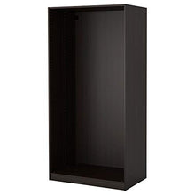 PAX telaio armadio 100x58x201 nero-marrone