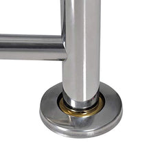 BIGTO - Portasciugamani in acciaio INOX con 2 tubi