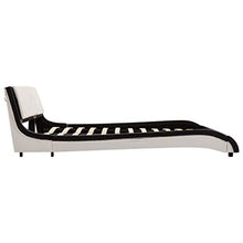 SKM Giroletto Nero e Bianco in Similpelle 160x200 cm (38.2kg) Nero-0345