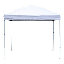 Outsunny Gazebo Pieghevole Impermeabile con Corde e Picchetti Rivestimento in Oxford 2.5 x 2.5 m Bianco