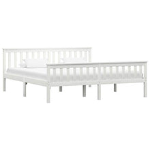 FAMIROSA Giroletto con 2 Cassetti Bianco in Massello di Pino 180x200 cm-0428