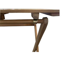 REDI GROUP Set da Giardino Bistrot 3 Pezzi (2 Sedie + Tavolo) in Legno di Acacia, Pieghevole - Giardino, Balcone, Terrazza, Bar, Ristorante