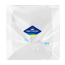 TENDYCOCO Cover Trasparente Trasparente per Il Viso Cover Impermeabile con Design per Occhiali per Uomo E Donna
