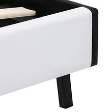 SKM Giroletto con LED Bianco in Similpelle 160x200 cm (29kg)