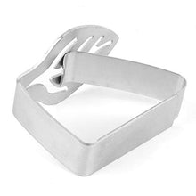 Omabeta Squisita Clip da Tavolo Buona durezza per la casa ca. 6,5 * 5,2 cm(Leaf)
