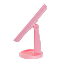 Specchio per Il Trucco 22 LED Light Vanity Makeup Mirror Specchio da Tavolo Luminoso Specchio Luminoso Rotante A 360 ° Rosaper Toeletta