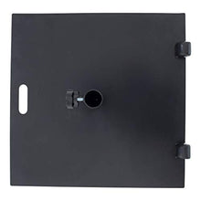 SORARA Base Stand per ombrellone con Ruote, Max. ø 48 mm, 60 x 60 cm