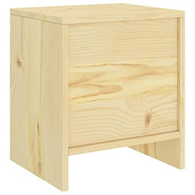 vidaXL Comodini 2pz Legno Chiaro 35x30x40 cm Pino Massello