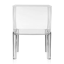 Kartell 3220B4 Small Ghost Buster - Comodino piccolo, Colore: B4 cristallo