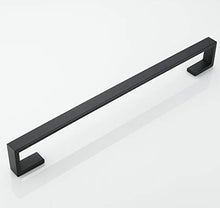 Kelelife Portasciugamani 62 cm Porta Asciugamani da Muro, Nero