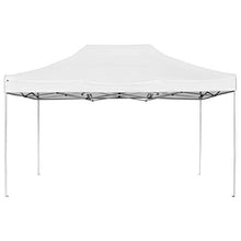 mewmewcat Gazebo Professionale Pieghevole Alluminio 4,5x3 m Bianco