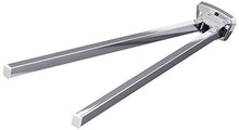 Sanitop-Wingenroth standard portasciugamani kantig zweiarmig, 1 pezzi, cromato, 07106 2