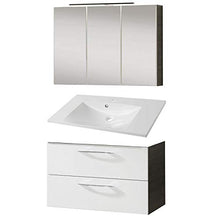 Fackelmann Set di mobili da Bagno vadea Mobiletto da Bagno/lavabo/Specchio