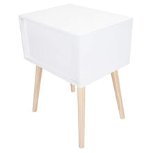 zcyg Comodino Comodini Comodino con 2 Cassetti Moderno Tavolo Notturno in Legno Comodino per Casa Casa