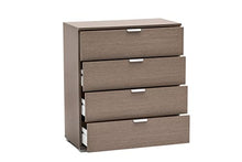 MeMi Me614RG Cassettiera, Legno, Rovere Grigio, 38x75x85 cm
