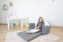 KNORRTOYS.COM 68449 - Divano per bambini Bear, colore: Grigio