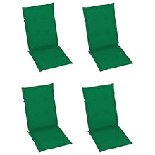 vidaXL Sedie da Giardino Reclinabili 3 pz con Cuscini Massello Acacia