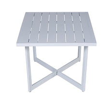 Garden Impressions 07048 GT Side Table, Mat Bianco, 110 x 62,5 x 47 cm