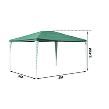 Hengda - Gazebo da Giardino, 3 x 4 m, in PE