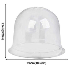 Emeili 6Pcs Coperture per Piante in Plastica, Mini Copertura per Piantagione a Temperatura Costante, Coperture per Piante a Campana Riutilizzabili per Giardino