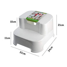 SHANCL Sgabello Step Sgabello Sgabello Lavabo Sgabello Sedia Antiscivolo Panchetta Bianca in Plastica