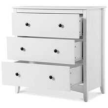 WGYDREAM Comodino Comodino Comodino Comodino Comodino Comodino Comodino Grande Cassettiera 3 Cassetti Armadietto Bianco Supporti Anti-inchino