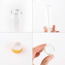 3PCS 50ml bottiglie decorative di vetro, mini bottiglie con coperchi