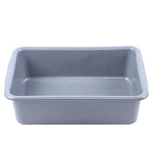 Lavabo da Cucina per lavabo con Superficie Liscia e Pulita, lavabo per Frutta, per Ristorante(Rectangular Plastic Basin-Gray)