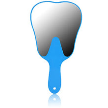 Specchietto Per Le Mani, Specchio Dentista, Cure Odontoiatriche Specchio Portatile Carino Alla Moda 4 Colori Manico In Plastica
