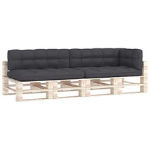 Buyounger Cuscini per Divano su Pallet 5 pz Antracite
