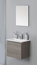 Bagno Italia Arredo Bagno moderno 50 cm disponibile in 3 colori mobile sospeso con lavabo mobili salva spazio I