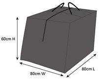 SORARA Copertura Protettiva e Cuscino Carry Bag, Grigio 80x80x60 cm