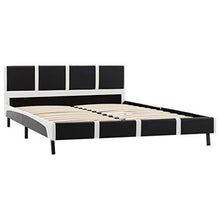 SKM Giroletto Nero e Bianco in Similpelle 160x200 cm (26.75kg)