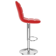 FAMIROSA Sgabelli da Bar 2 pz Rosso Vino in Similpelle-9787