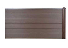 Mendler Pannello supplementare frangivento Basso Privacy Sarthe WPC 188cm Marrone
