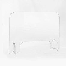 BIN Sneeze Guardia Shield Ricevimento di Isolamento dello Schermo deflettore Contatori Schermo di Protezione Schermo controsoffitto Portable Antispray Desk Divisore