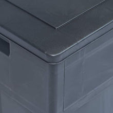 E E-NICES Baule da Giardino 320 L Nero