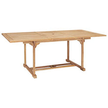 vidaXL Legno Teak Tavolo Pranzo Allungabile (150-200) x100x75 cm Arredo Esterni