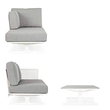 SET SALOTTO ANG. C-C ALTHEA BIANCO WG20