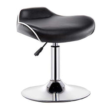 LIYONG Bar Stool, 360 ° di Rotazione da Cucina Sgabello Chrome Poggiapiedi Ambiente Industriale Bistro Cafe Vino (Size : M)