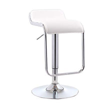 JXXDDQ Sgabello da Bar, Sedia da Bar, Sgabello Girevole, Sedia Elevabile, Mobili for La Casa (61-81cm) (Color : White, Size : 38.5cm)