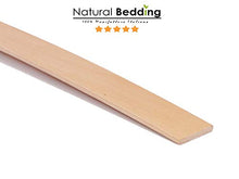 PZ 2 Coppia Listelli Curvati in Legno di Faggio - Ricambio per Divano Letto Doga – 6,7 X 65 X 0,8 Cm (per Divano Letto)