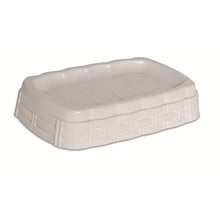 Saniplast Porta Sapone da appoggio Bianco MOD. Rattan